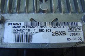 БЛОК УПРАВЛЕНИЯ SID803 3M51-12A650-AB 5WS40211B-T 2BXB