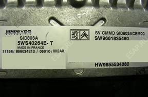 БЛОК УПРАВЛЕНИЯ sid803a 5ws40264et 9661835480 БЕЗ КОДА