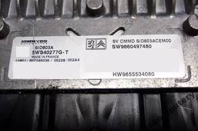 БЛОК УПРАВЛЕНИЯ sid803a 5ws40277gt 9660497480 БЕЗ КОДА