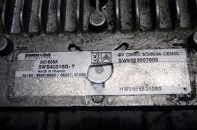 БЛОК УПРАВЛЕНИЯ sid803a 5ws40316gt 9663607680 БЕЗ КОДА