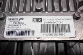БЛОК УПРАВЛЕНИЯ sid803a 5ws40423ct 9663607080 БЕЗ КОДА