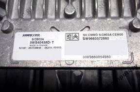БЛОК УПРАВЛЕНИЯ sid803a 5ws40458dt 9663572880 БЕЗ КОДА