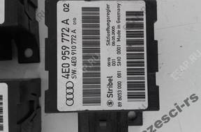 БЛОК УПРАВЛЕНИЯ СИДЕНЬЯ  AUDI A8 D3   4E0959772A
