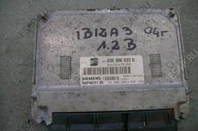 БЛОК УПРАВЛЕНИЯ Siemens 03E906033D Seat Ibiza 3 1.2B 12V