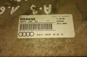 БЛОК УПРАВЛЕНИЯ SIEMENS 06A906019D 1,6 БЕНЗИН AUDI A3 8L