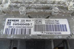 БЛОК УПРАВЛЕНИЯ , Siemens 5WS40045B-T,9650517980.