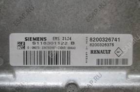 БЛОК УПРАВЛЕНИЯ SIEMENS S118301122 B 8200326741