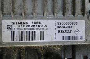 БЛОК УПРАВЛЕНИЯ SIEMENS S122326109A RENAULT 1.5 DCI 2258