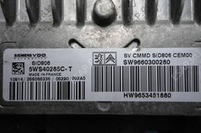 БЛОК УПРАВЛЕНИЯ Simens 5WS40285C-T ; SW 9660300280