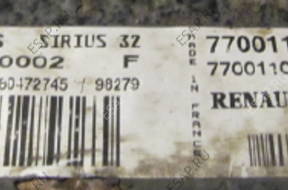 БЛОК УПРАВЛЕНИЯ SIRIUS 32 RENAULT LAGUNA 1.6 S110030002F