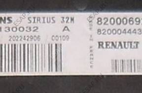 БЛОК УПРАВЛЕНИЯ SIRIUS 32N RENAULT CLIO 1.6 8200069289