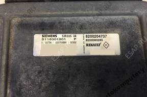 БЛОК УПРАВЛЕНИЯ sirius34 s118301201f 8200204737 БЕЗ КОДА