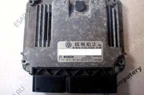 БЛОК УПРАВЛЕНИЯ SKODA 03g906021ld 0281013187 БЕЗ КОДА