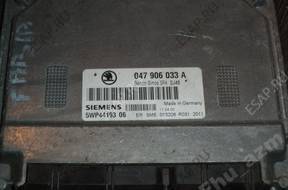 БЛОК УПРАВЛЕНИЯ Skoda 047906033A 5WP4330906-