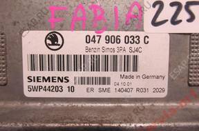 БЛОК УПРАВЛЕНИЯ SKODA 047906033C SIEMENS 5WP4420310