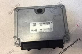 БЛОК УПРАВЛЕНИЯ SKODA 06a906018ga 0261206519 + PIN