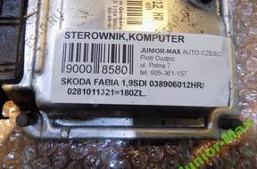 БЛОК УПРАВЛЕНИЯ  , SKODA 1,9 SDI 038906012HR