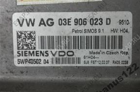 БЛОК УПРАВЛЕНИЯ SKODA 1.2 12V BME 5WP40502 03E906023D