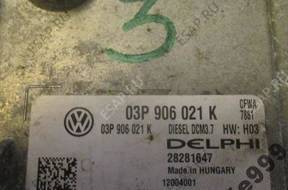 БЛОК УПРАВЛЕНИЯ   SKODA FABIA 03P906021K