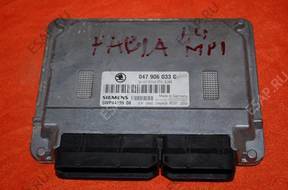 БЛОК УПРАВЛЕНИЯ   SKODA FABIA 047906033 1.4 mpi
