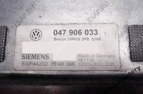 БЛОК УПРАВЛЕНИЯ SKODA FABIA 047906033 5wp44200 БЕЗ КОДА