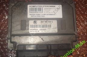 БЛОК УПРАВЛЕНИЯ  , SKODA FABIA 1,4 MPI 047906033C