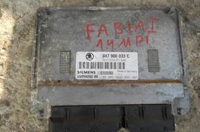 БЛОК УПРАВЛЕНИЯ   SKODA FABIA 1.4 MPI
