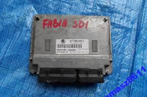 БЛОК УПРАВЛЕНИЯ SKODA FABIA 1.4MPI 047906033E 5WP44202 10