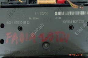 БЛОК УПРАВЛЕНИЯ   SKODA FABIA 1.9 TDi 6Q1937049D