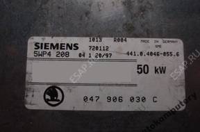 БЛОК УПРАВЛЕНИЯ SKODA FELICIA 047906030c 5wp4208 БЕЗ КОДА
