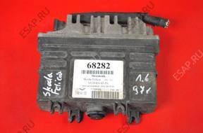 БЛОК УПРАВЛЕНИЯ   SKODA FELICIA 1.6 97 год, FV 68282