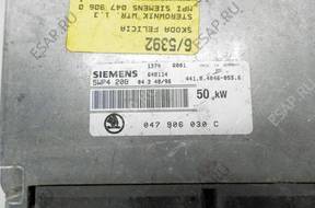 БЛОК УПРАВЛЕНИЯ SKODA FELICIA   5W54208 1.3 MPI