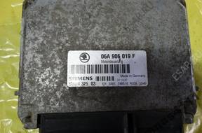 БЛОК УПРАВЛЕНИЯ SKODA  O6A906019F SIEMENS5WP432503