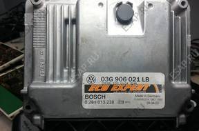 БЛОК УПРАВЛЕНИЯ SKODA OCTAVIA  03G906021LB 0281013238