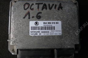 БЛОК УПРАВЛЕНИЯ SKODA OCTAVIA 1.6  5WP4860 06A906019BH