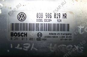 БЛОК УПРАВЛЕНИЯ SKODA ROOMSTER VW 1.9 TDi 038906019NR