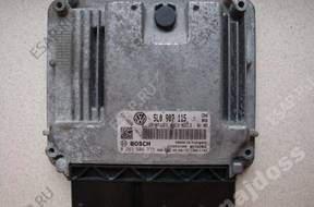 БЛОК УПРАВЛЕНИЯ SKODA YETI 1.8TSI 0261S04773 5L0907115