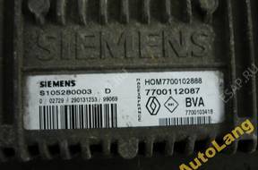 БЛОК УПРАВЛЕНИЯ SKRZNI RENAULT 7700102888 S10528003D