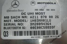 БЛОК УПРАВЛЕНИЯ SLK W171 W211   BLUETOOTH TELEFONU