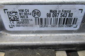 БЛОК УПРАВЛЕНИЯ START  CITROEN C3  2014 год 9809754380