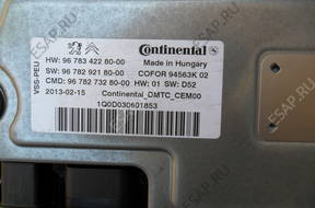 БЛОК УПРАВЛЕНИЯ START  PEUGEOT 208 9801739380