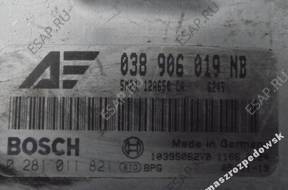 БЛОК УПРАВЛЕНИЯ STEROWNK FORD 038906019NB 0281011821