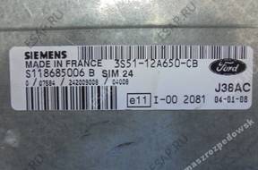 БЛОК УПРАВЛЕНИЯ STEROWNK FORD S118685006B 3S51-12A650-CB