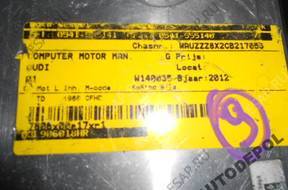 БЛОК УПРАВЛЕНИЯ   TDI 03L906018HR 0281017224 *