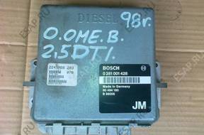 БЛОК УПРАВЛЕНИЯ ТНВД OPEL OMEGA B 2,5DTI TDS