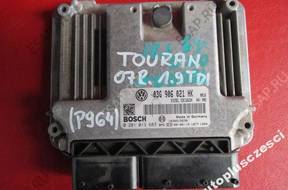 БЛОК УПРАВЛЕНИЯ TOURAN 07 год,.1.9 TDI   03G906021HK