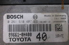 БЛОК УПРАВЛЕНИЯ   TOYOTA 0261S10407 89661-0H400