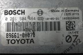 БЛОК УПРАВЛЕНИЯ TOYOTA 1.0 0261S04464 89661-0H070 PROGRAM