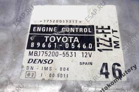 БЛОК УПРАВЛЕНИЯ TOYOTA 1.8 8966105460 mb1752005531
