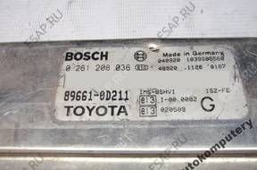 БЛОК УПРАВЛЕНИЯ TOYOTA 89661-0d211 896610d211 0261208036
